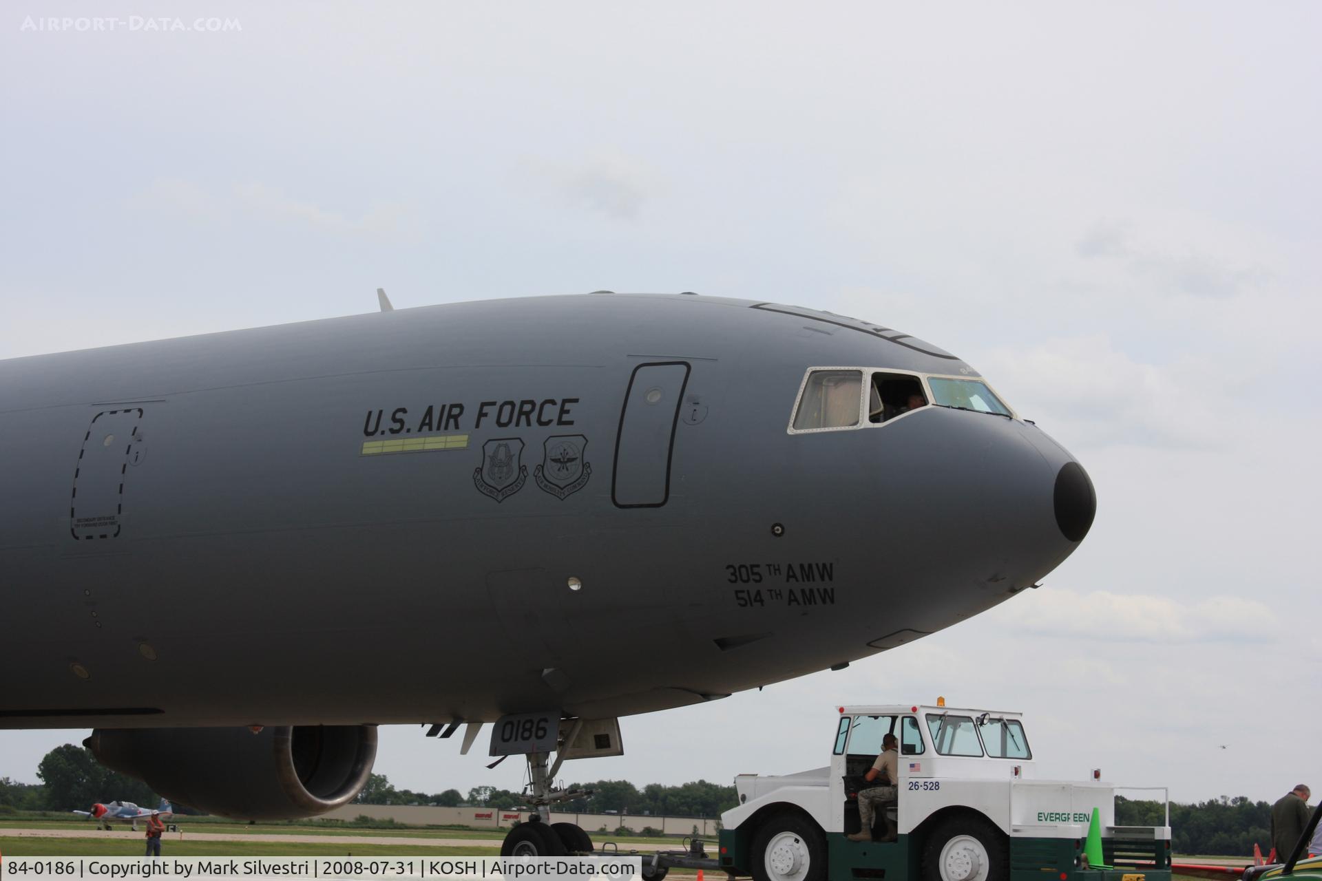 84-0186, McDonnell Douglas KC-10A Extender C/N 48225, Oshkosh 2008
