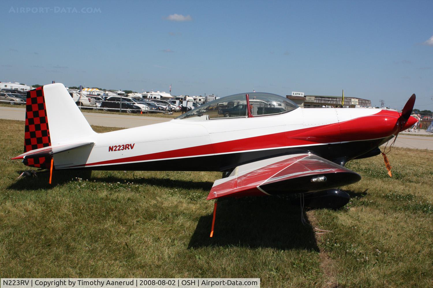 N223RV, 2002 Vans RV-4 C/N 2036, EAA AirVenture 2008