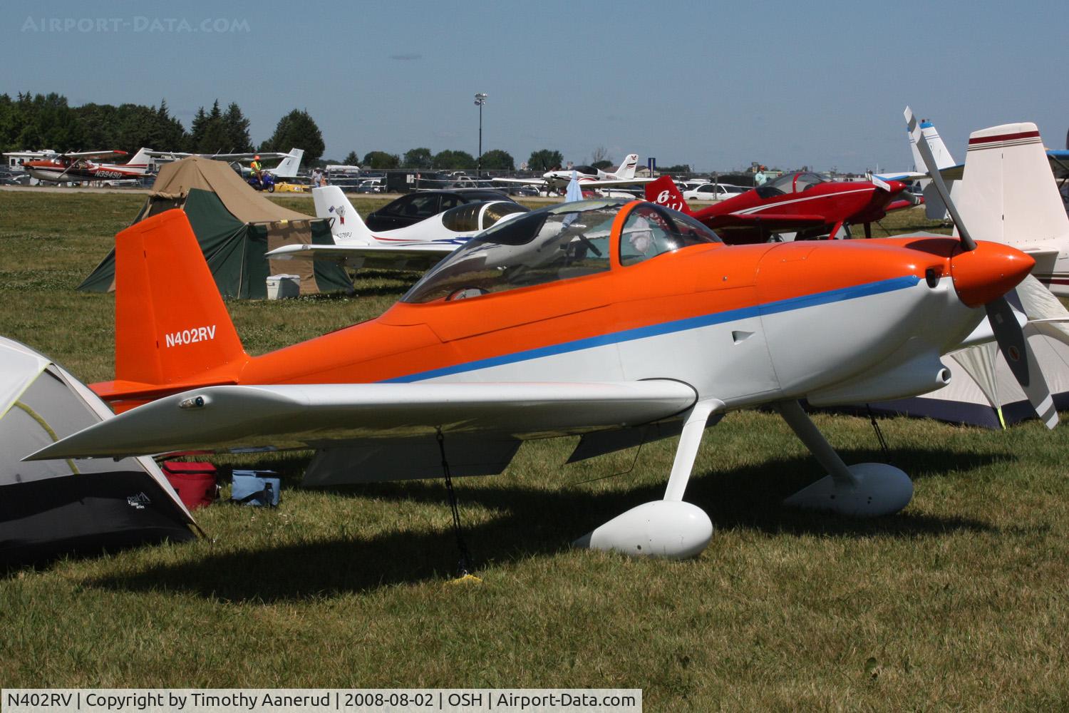 N402RV, 2004 Vans RV-8 C/N 80402, EAA AirVenture 2008
