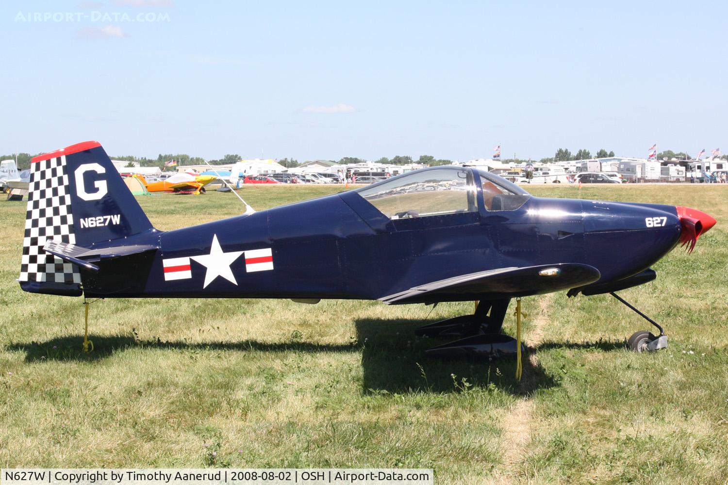 N627W, 1997 Vans RV-6A C/N 23651, EAA AirVenture 2008
