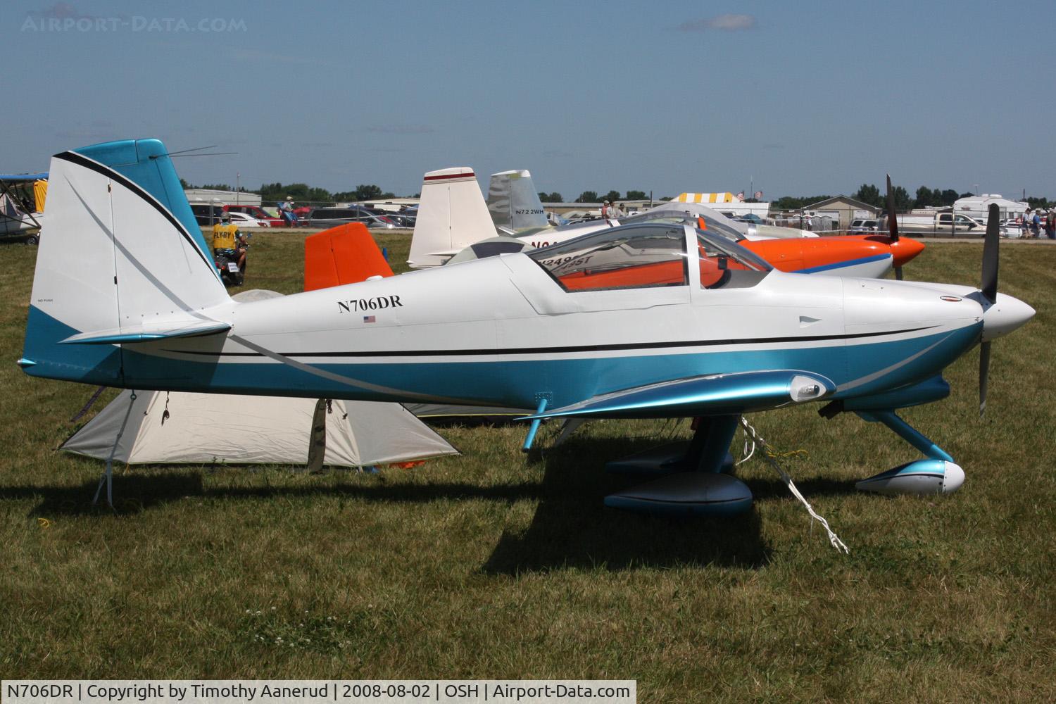 N706DR, 2006 Vans RV-7A C/N 72247, EAA AirVenture 2008