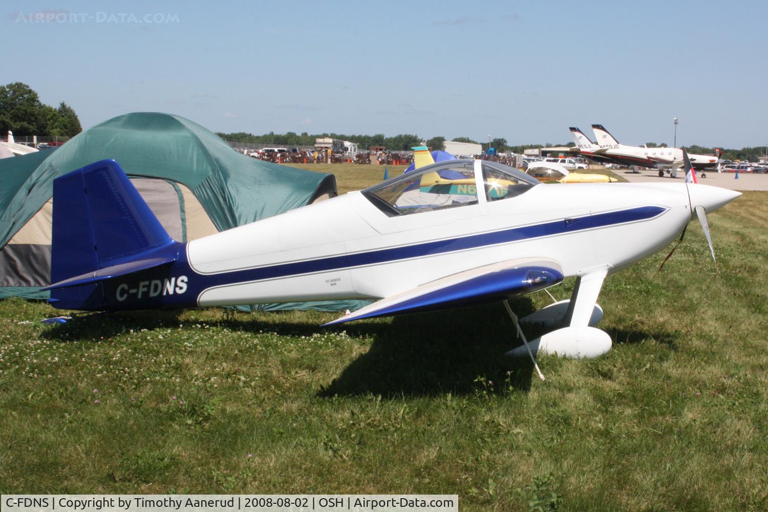 C-FDNS, 2004 Vans RV-6 C/N 25188, EAA AirVenture 2008