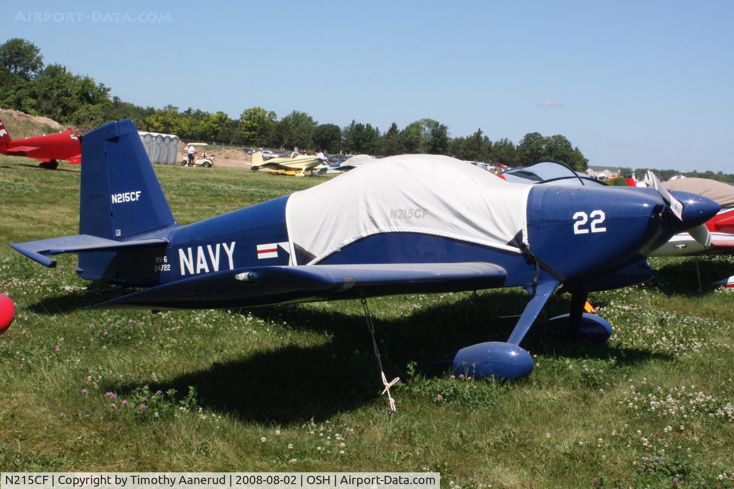 N215CF, 2000 Vans RV-6 C/N 24722, EAA AirVenture 2008