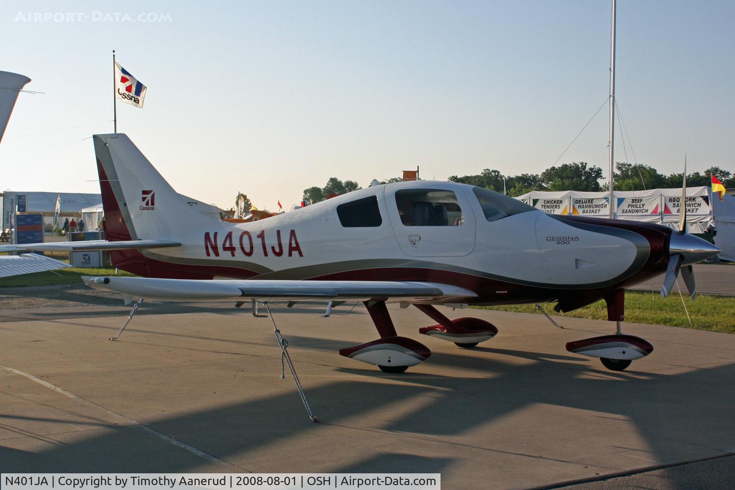 N401JA, 2008 Cessna LC41-550FG C/N 411031, EAA AirVenture 2008