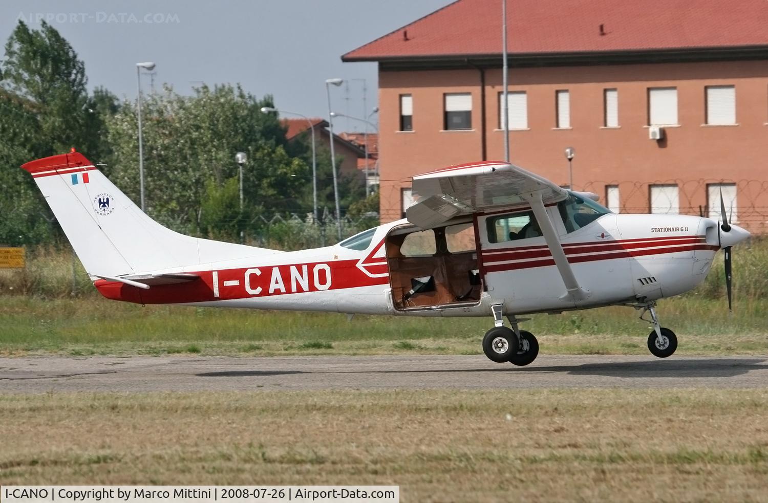 I-CANO, 1981 Cessna U206G Stationair Stationair C/N U206-06003, At Ferrara airport