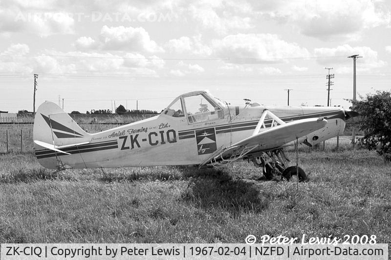 ZK-CIQ, Piper PA-25-235 C/N 25-3128, Aerial Farming (Holdings) Ltd., Palmerston North