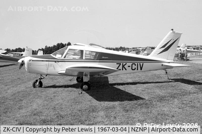 ZK-CIV, Piper PA-28-140 C/N 28-20798, Marlborough AC, Blenheim