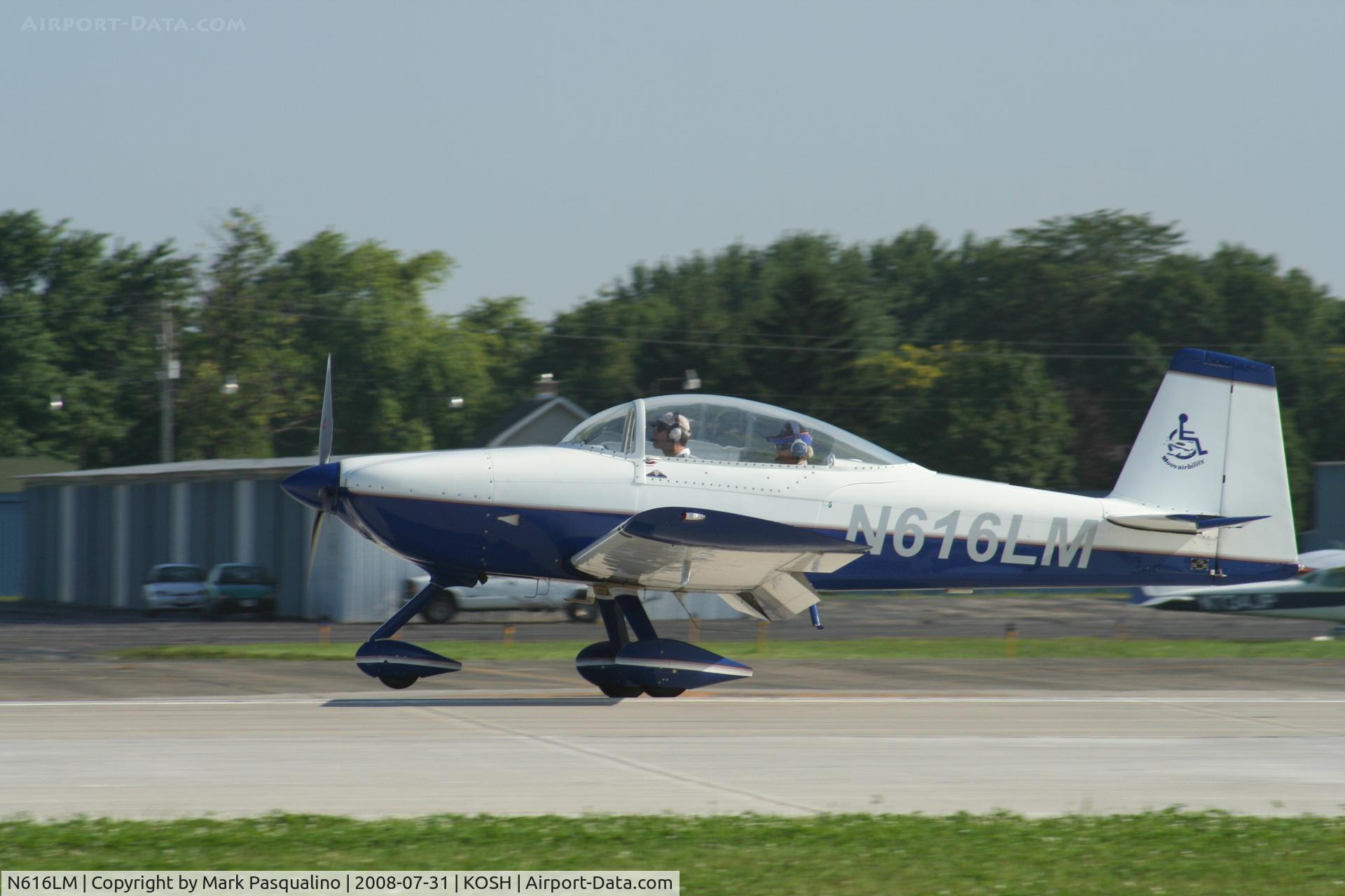 N616LM, 2006 Vans RV-8A C/N 81364, RV-8A