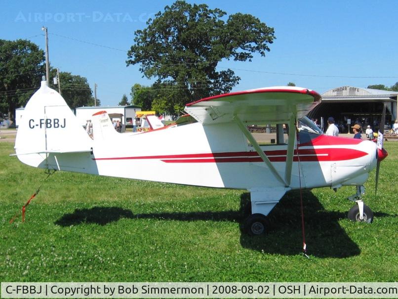 C-FBBJ, 1962 Piper PA-22-108 Colt C/N 22-9251, Airventure 2008 - Oshkosh, WI