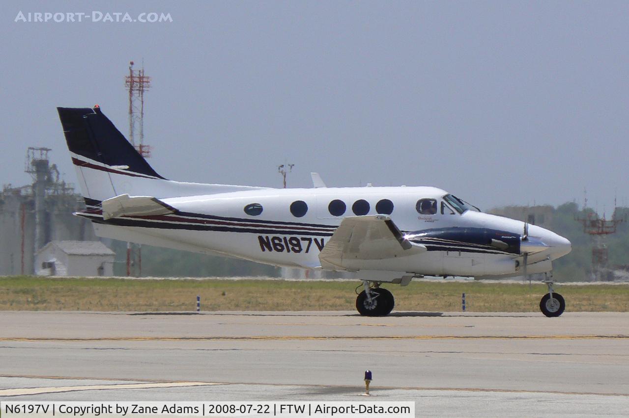 N6197V, Raytheon C90GT King Air C/N LJ-1767, At Meacham Field