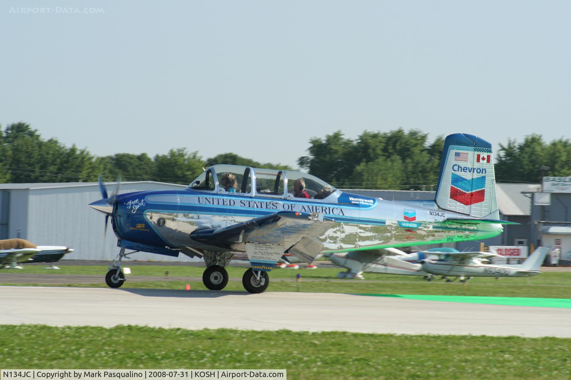 N134JC, 1955 Beech T-34-A (A45) Mentor C/N G-812, Beech T-34A