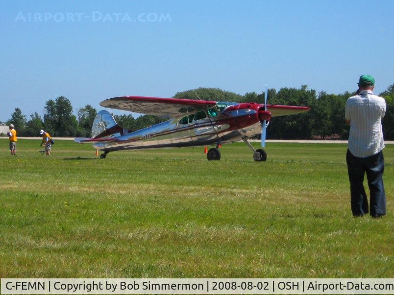 C-FEMN, 1949 Cessna 195 C/N 7422, Airventure 2008 - Oshkosh, WI
