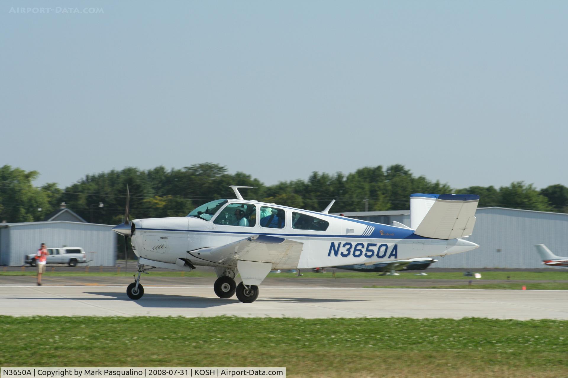 N3650A, 1969 Beech V35B Bonanza C/N D-9077, Beech V35B