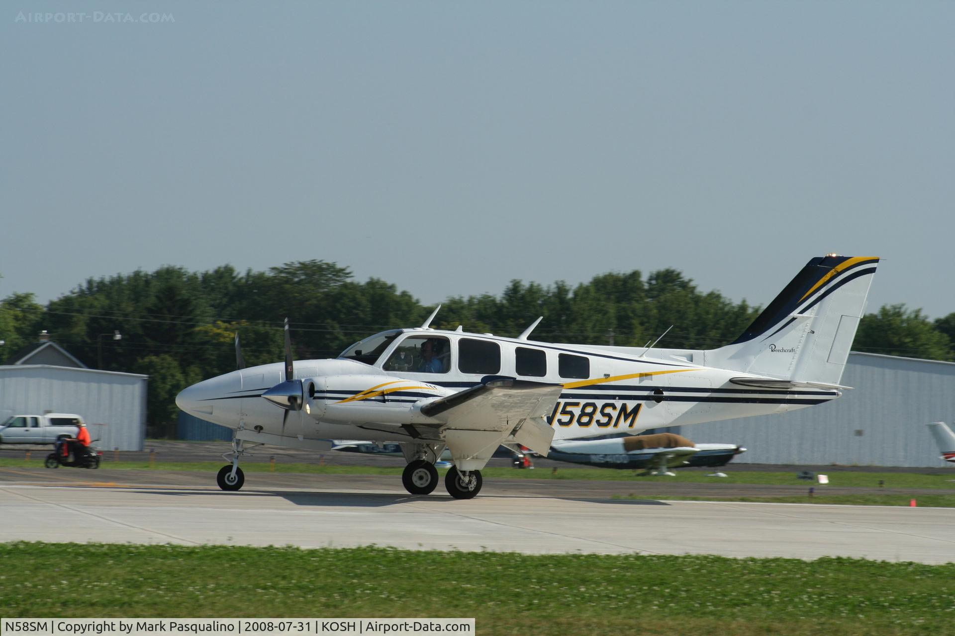 N58SM, 1976 Beech 58 Baron C/N TK-8, Beech 58