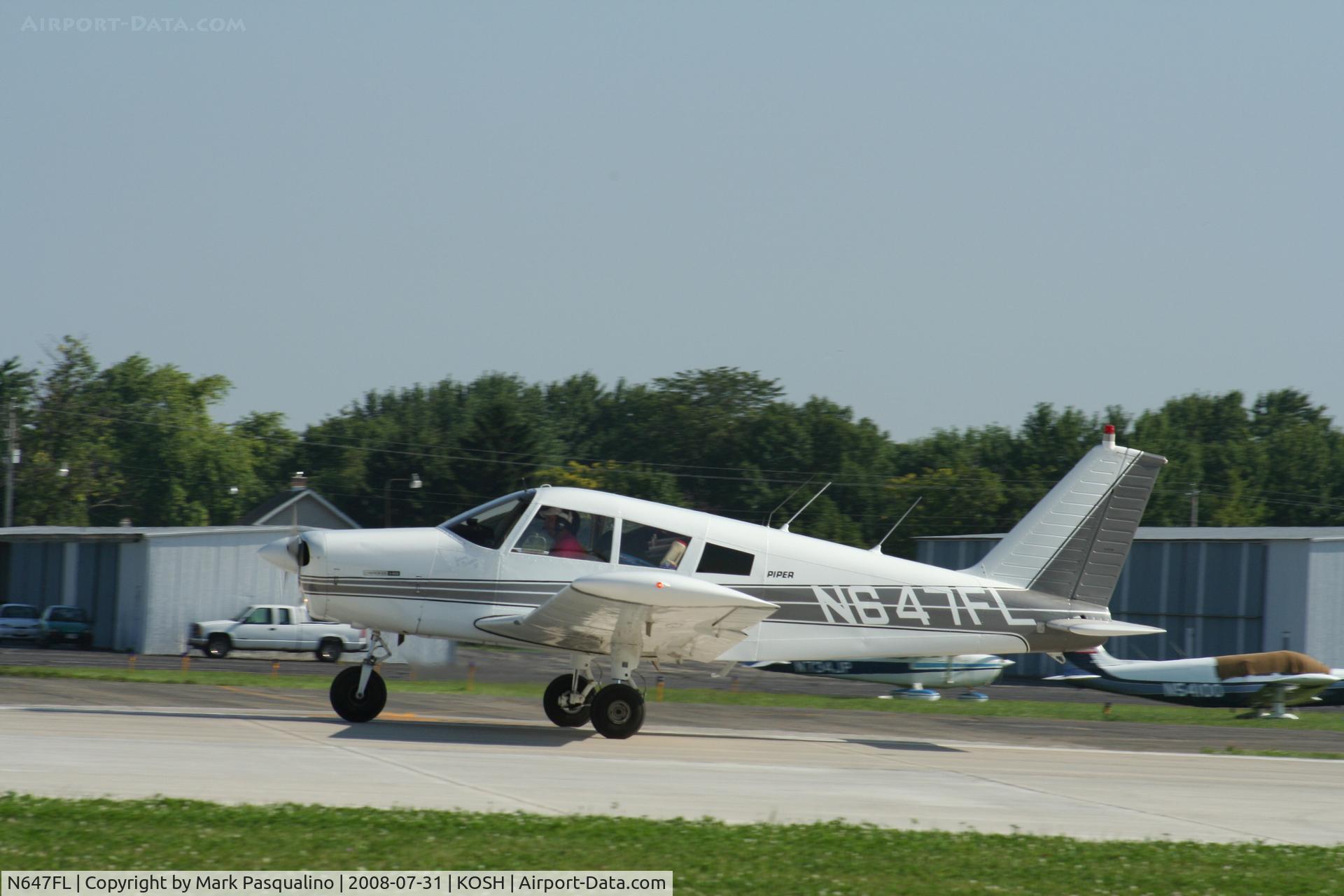 N647FL, 1971 Piper PA-28-140 C/N 28-7125555, Piper PA-28-140