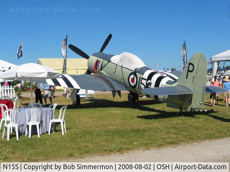 N15S, 1953 Hawker Sea Fury FB.11 C/N 41H/696792, Airventure 2008 - Oshkosh, WI