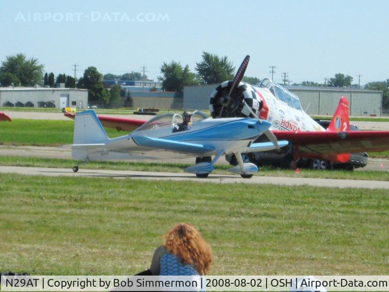 N29AT, 1982 Vans RV-3 C/N 2, Airventure 2008 - Oshkosh, WI