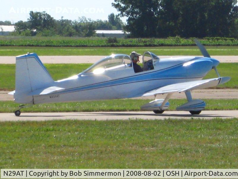 N29AT, 1982 Vans RV-3 C/N 2, Airventure 2008 - Oshkosh, WI