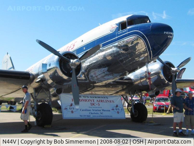 N44V, 1942 Douglas DC-3 C/N 4545, Airventure 2008 - Oshkosh, WI