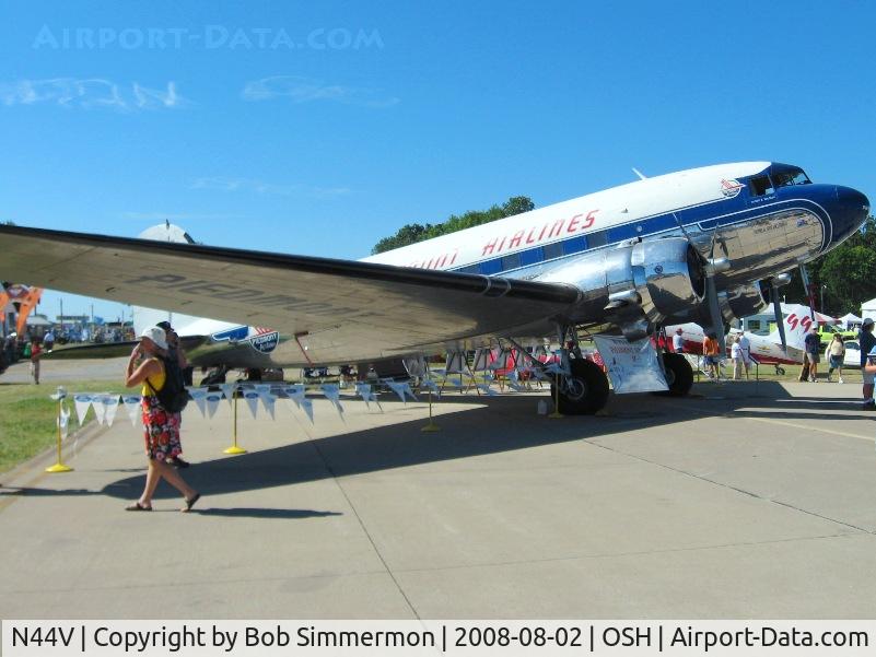 N44V, 1942 Douglas DC-3 C/N 4545, Airventure 2008 - Oshkosh, WI
