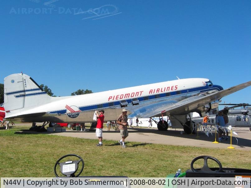 N44V, 1942 Douglas DC-3 C/N 4545, Airventure 2008 - Oshkosh, WI