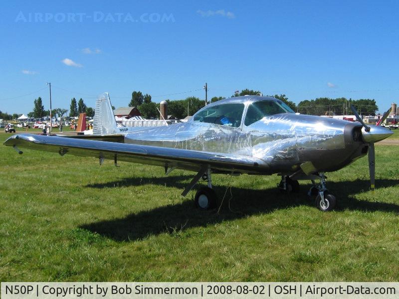 N50P, 1947 North American Navion (NA-145) C/N NAV-4-734, Airventure 2008 - Oshkosh, WI