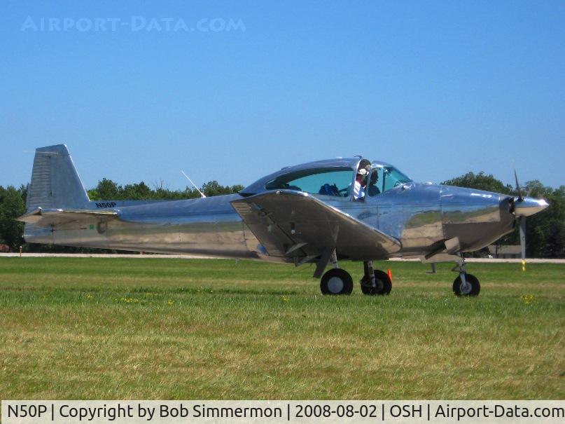 N50P, 1947 North American Navion (NA-145) C/N NAV-4-734, Airventure 2008 - Oshkosh, WI