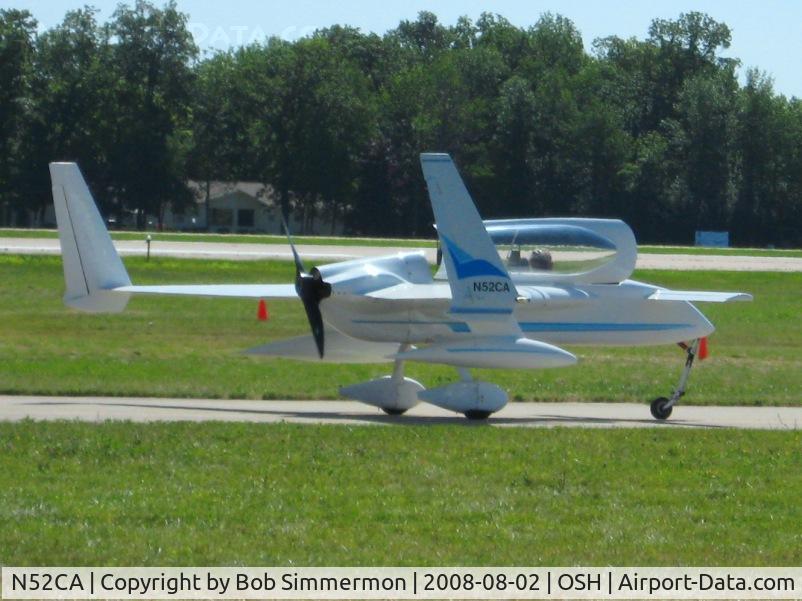 N52CA, 1993 Rutan Long-EZ C/N 1335, Airventure 2008 - Oshkosh, WI