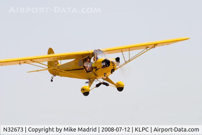 N32673, 1940 Piper J3C-65S Cub C/N 5532, At West Coast Piper Cub Fly-in 2008 Lompoc