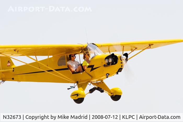 N32673, 1940 Piper J3C-65S Cub C/N 5532, At West Coast Piper Cub Fly-in 2008 Lompoc