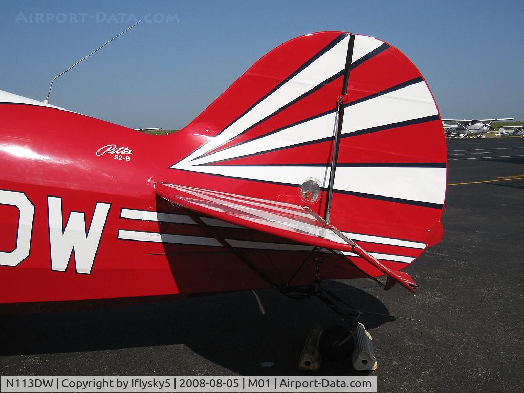 N113DW, 1986 Christen Pitts S-2B Special C/N 5103, N113DW CHRISTEN Ind. Inc. PITTS S-2B