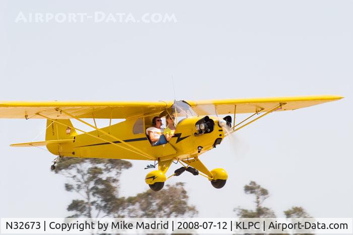 N32673, 1940 Piper J3C-65S Cub C/N 5532, At West Coast Piper Cub Fly-in 2008 Lompoc