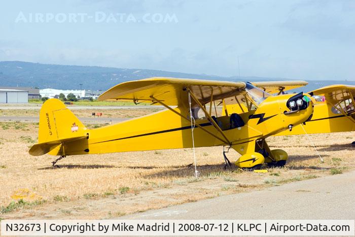 N32673, 1940 Piper J3C-65S Cub C/N 5532, At West Coast Piper Cub Fly-in 2008 Lompoc