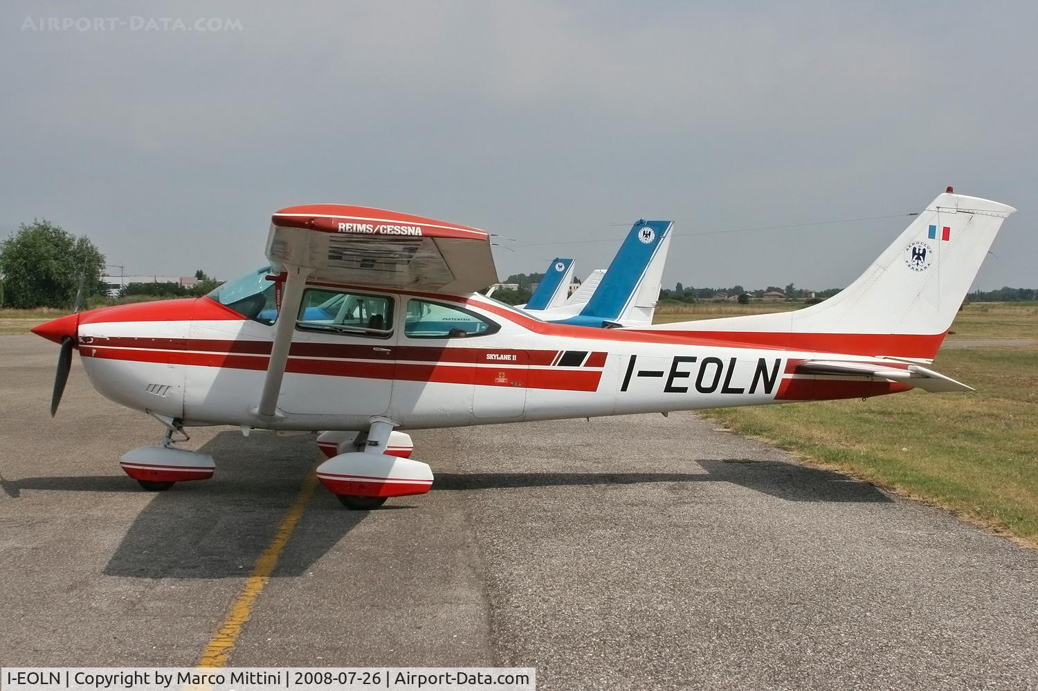 I-EOLN, Reims F182Q C/N 0158, At Ferrara airport