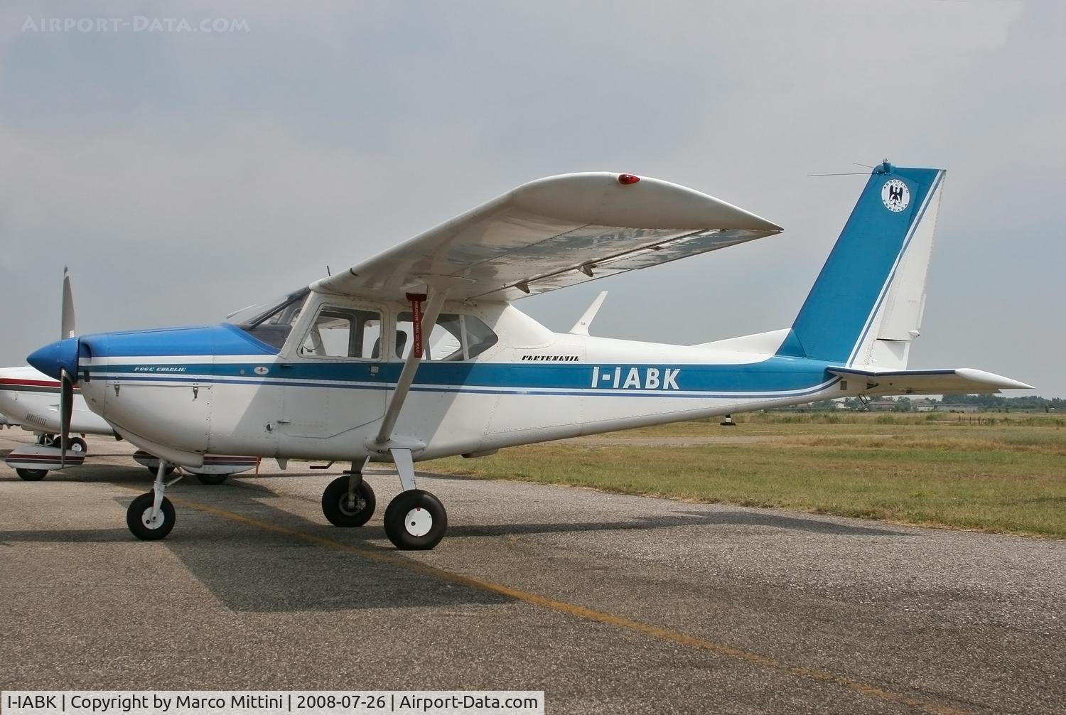I-IABK, 1978 Partenavia P-66C Charlie C/N 37, At Ferrara airport