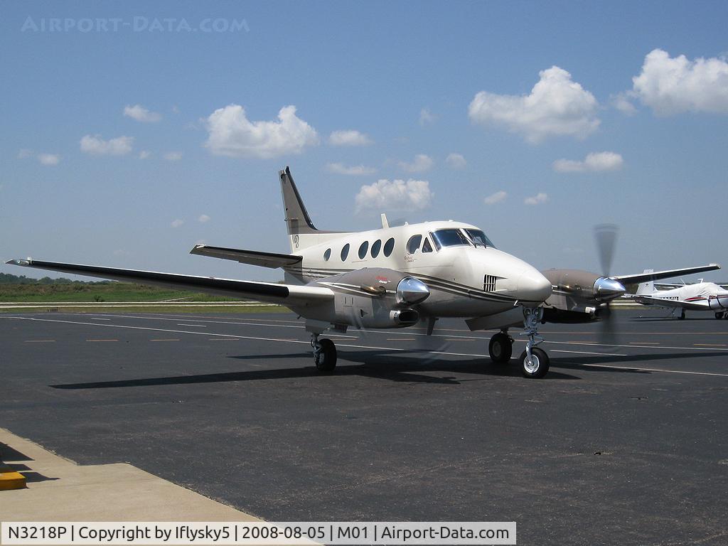 N3218P, 1995 Beech C90A King Air C/N LJ-1411, N3218P BEECH C90A KING AIR