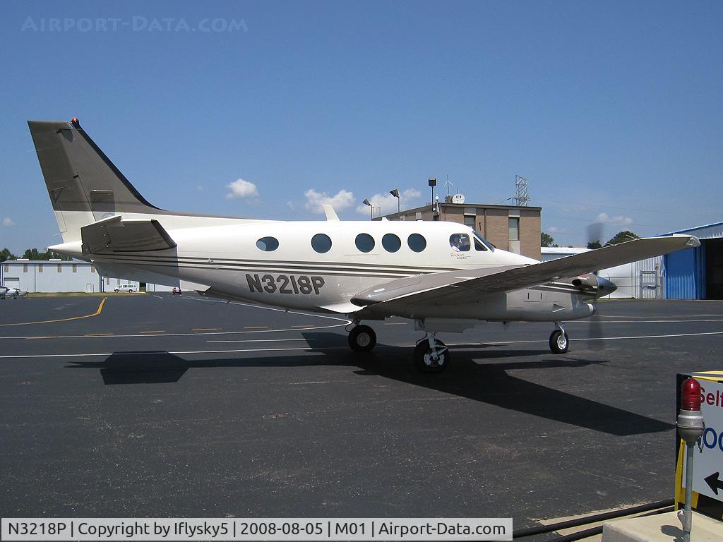 N3218P, 1995 Beech C90A King Air C/N LJ-1411, N3218P BEECH C90A KING AIR