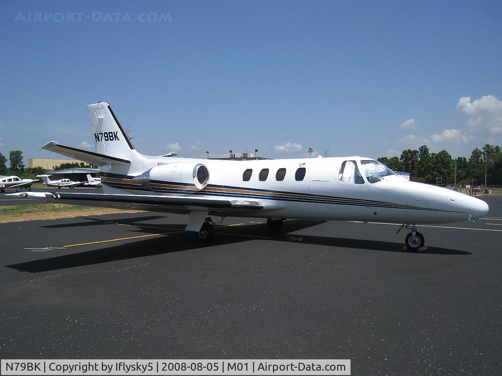 N79BK, Cessna 501 Citation I/SP C/N 501-0111, N79BK CESSNA 501 CITATION