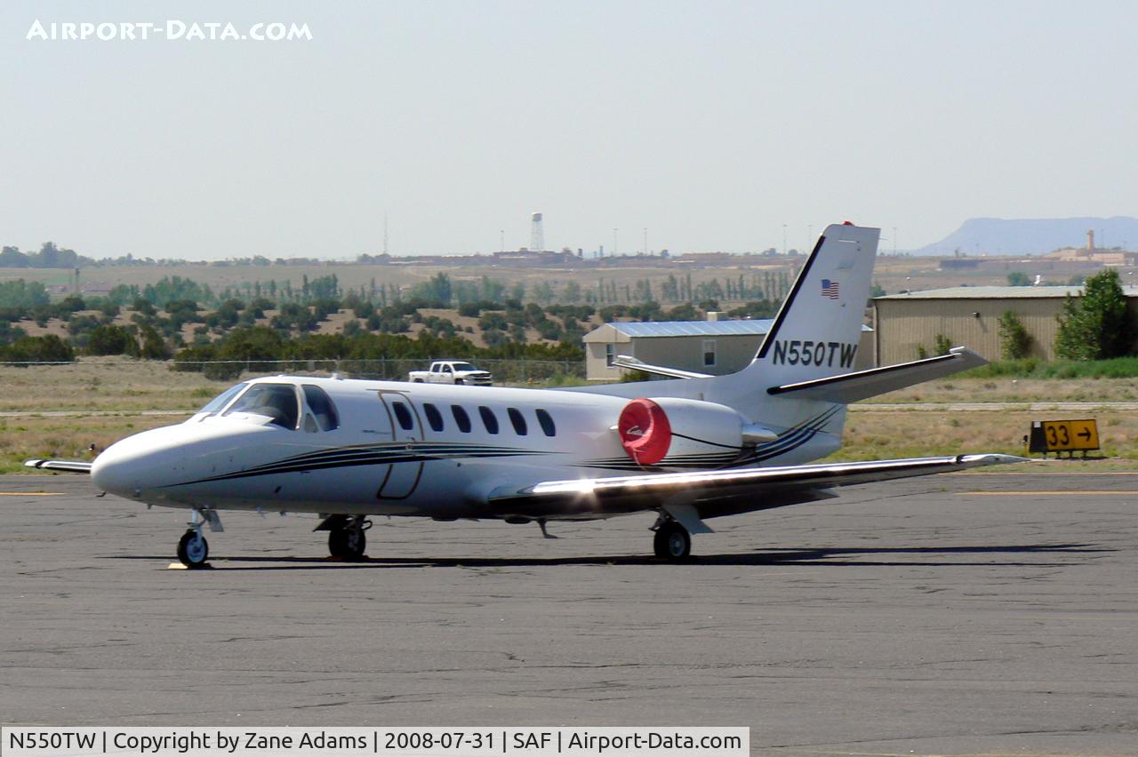 N550TW, 1989 Cessna 550 Citation II C/N 550-0603, At Santa Fe Municipal