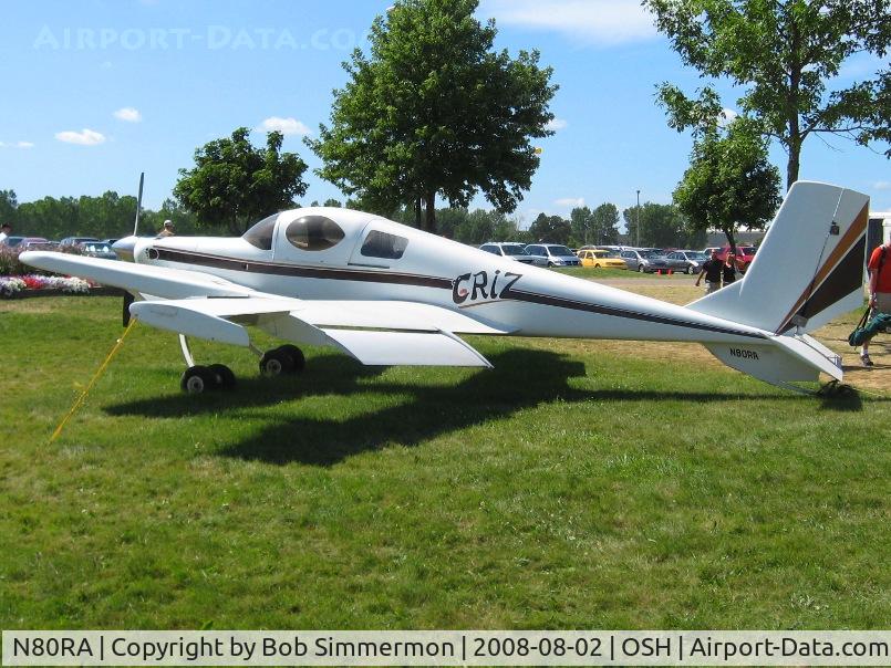 N80RA, 1984 Rutan Model 72 Grizzly C/N 001, A Burt Rutan proof-of-concept STOL at Airventure 2008 - Oshkosh, WI