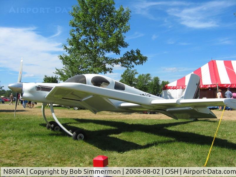 N80RA, 1984 Rutan Model 72 Grizzly C/N 001, A Burt Rutan proof-of-concept STOL at Airventure 2008 - Oshkosh, WI