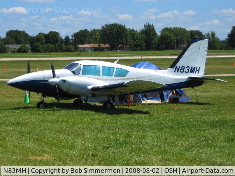 N83MH, 1969 Piper PA-23-250 C/N 27-4302, Airventure 2008 - Oshkosh, WI