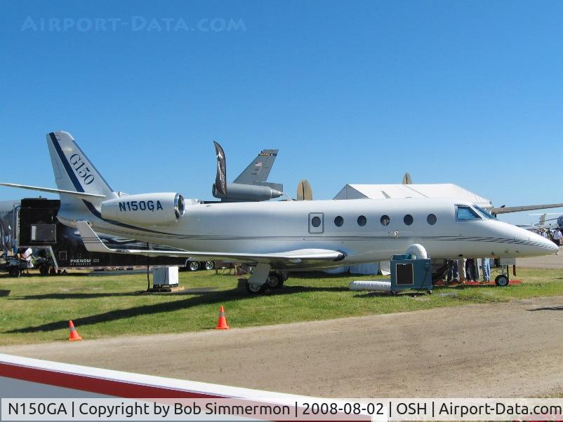 N150GA, 2007 Israel Aerospace Industries Gulfstream G150 C/N 286, Airventure 2008 - Oshkosh, WI