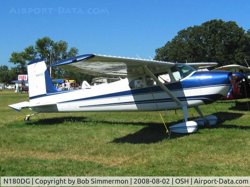 N180DG, 1955 Cessna 180 C/N 31280, Airventure 2008 - Oshkosh, WI