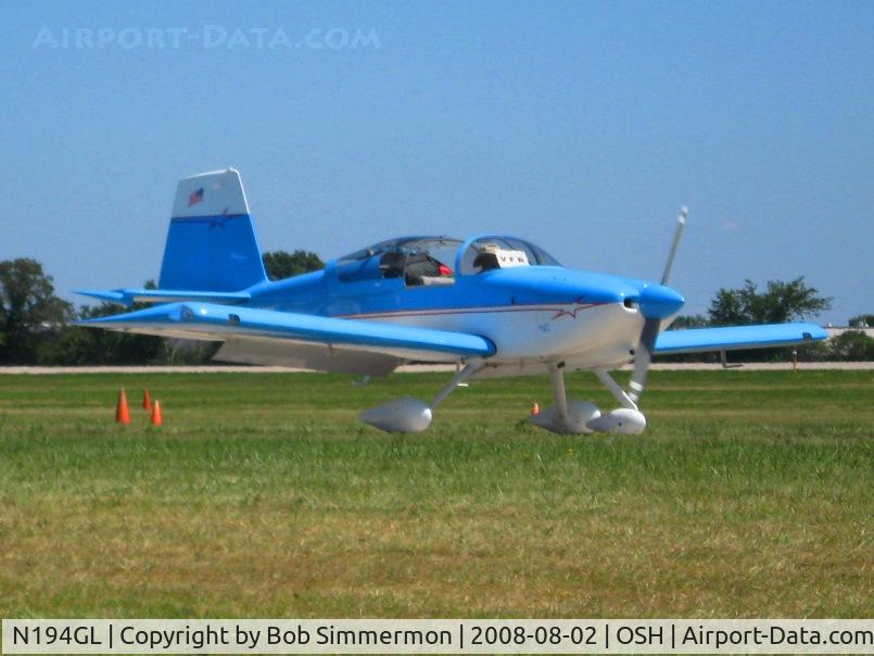 N194GL, 2003 Vans RV-9A C/N 90118, Airventure 2008 - Oshkosh, WI
