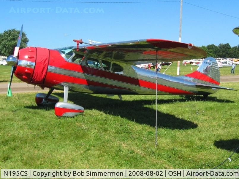 N195CS, 1972 Cessna 172L C/N 17260141, Airventure 2008 - Oshkosh, WI