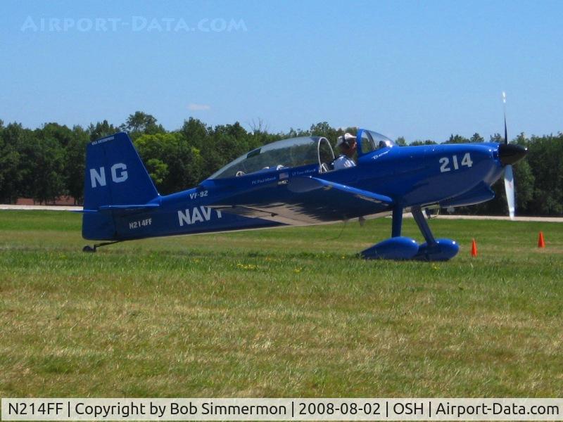 N214FF, Vans RV-8 C/N 80687, Airventure 2008 - Oshkosh, WI