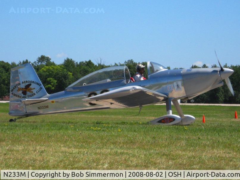 N233M, 1999 Vans RV-8 C/N M1, Airventure 2008 - Oshkosh, WI