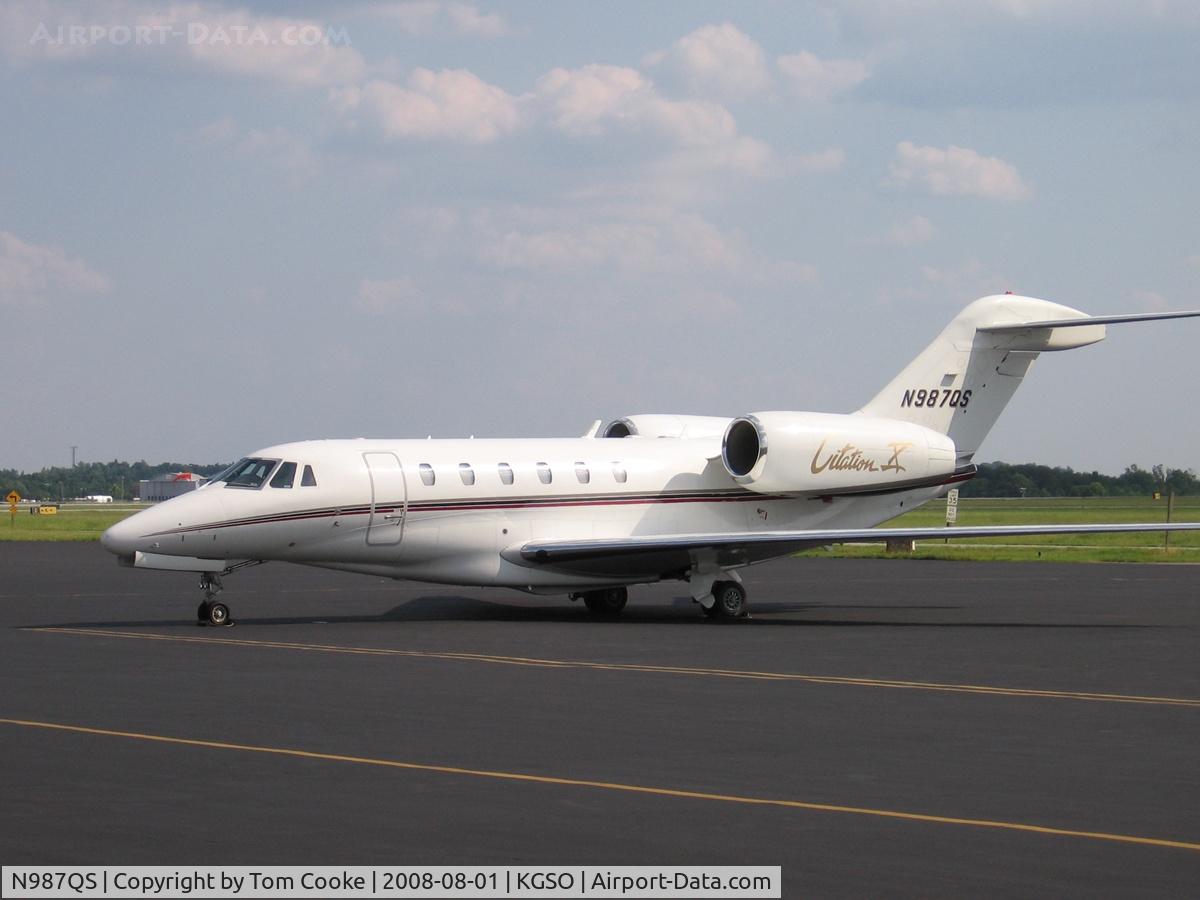 N987QS, 1999 Cessna 750 Citation X Citation X C/N 750-0087, Citation X