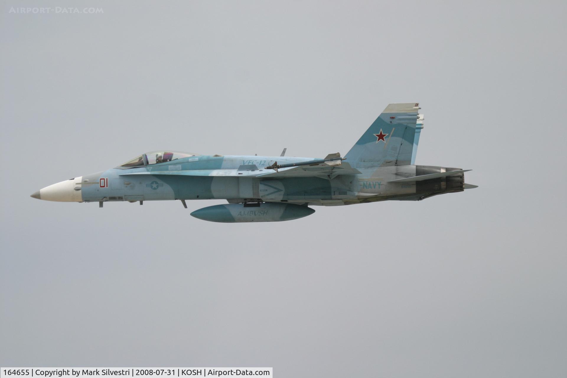 164655, 1992 McDonnell Douglas F/A-18C Hornet C/N 1082/C279, Oshkosh 2008